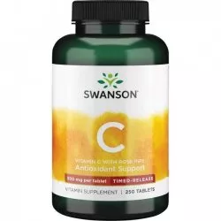Swanson Witamina C500 z RH przed. dział 250