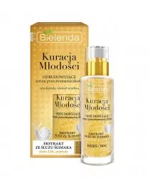Bielenda Kuracja Młodości Odbudowujące Serum Przeciwzmarszczkowe Dzień/ Noc, 30ml