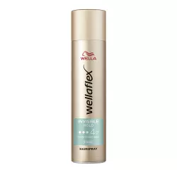 Wella Wellaflex, Invisible Hold Hairspray, lakier do włosów, bardzo mocne utrwalenie, 75ml
