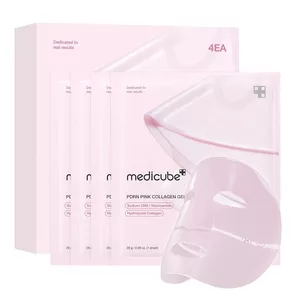 Medicube PDRN Pink Collagen Gel Mask kolagenowa maska do twarzy 4x28g