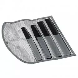 Olivia Garden Carbon+Ion, zestaw grzebieni SC w etui, 4 szt