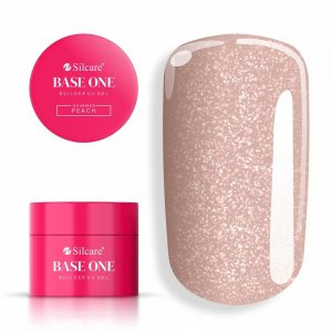 Silcare Base One Shimmer Peach żel budujący do paznokci 100g
