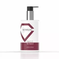 Semilac Care Spicy&Sensual Hand Cream, naturalny krem do rąk o zapachu mandarynki i pieprzu, 250ml