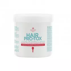 Kallos Hair Pro-Tox Leave-In Conditioner odżywka do włosów z keratyną kolagenem i kwasem hialuronowym 250ml