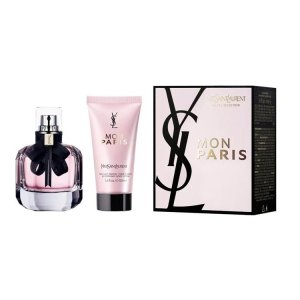 Yves Saint Laurent Mon Paris, zestaw: EDP 50ml + mleczko do ciała 50ml (W)