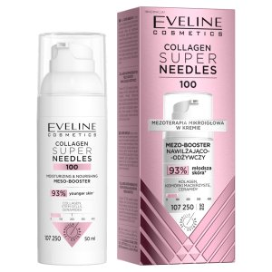 Eveline Cosmetics Collagen Super Needles 100 mezo-booster nawilżająco-odżywczy 50ml