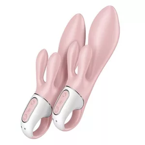Satisfyer Air Pump Bunny 3 wibrator typu króliczek Rose