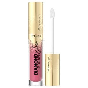 Eveline Cosmetics Diamond Glow Lip Luminizer, Błyszczyk z kwasem hialuronowym nr 09, 4ml