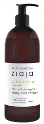 Ziaja Baltic Home Spa Witalizacja, żel do mycia ciała i włosów 3w1, 500ml