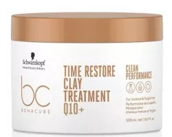 Schwarzkopf BC Time Restore, maska glinkowa do włosów dojrzałych, 500ml