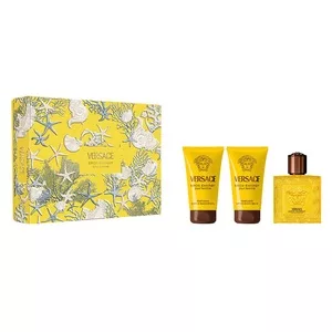 Versace Eros Energy zestaw woda perfumowana spray 50ml + żel pod prysznic 50ml + balsam po goleniu 50ml (M)