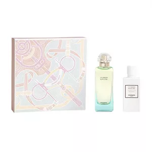 Hermes Un Jardin Sur Le Nil zestaw woda toaletowa spray 100ml + balsam do ciała 80ml (U)
