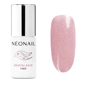 Neonail Revital Base Fiber, baza hybrydowa, Blinking Cover Pink, 7.2ml