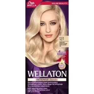 Wella Wellaton, farba do włosów, Superjasny Popielaty Blond, 12/1, 100ml