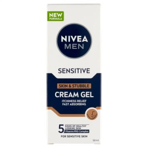 Nivea Men Sensitive krem-żel do skóry wrażliwej i zarostu 50ml