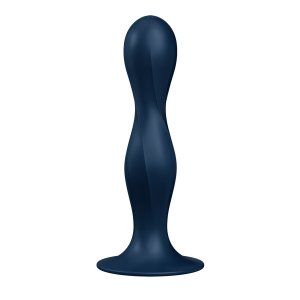Satisfyer Double Ball-R dildo z kulkami gejszy Dark Blue