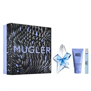 Thierry Mugler Angel zestaw woda perfumowana spray 50ml + balsam do ciała 50ml + woda perfumowana spray 10ml (W)