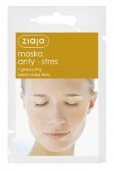 Ziaja, maska anty-stres z glinką żółtą, 7ml