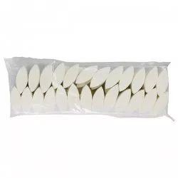 Peggy Sage, gąbki do makijażu bez lateksu, 5.5x2.5cm, 50szt., ref. 120195