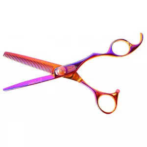 Olivia Garden SilkCut Rainbow, degażówki fryzjerskie, 6,35"