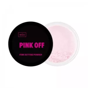 Wibo Pink Off Setting Powder różowy puder utrwalający makijaż 7g