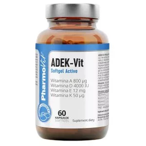 Pharmovit ADEK-Vit Softgel Active suplement diety 60 kapsułek