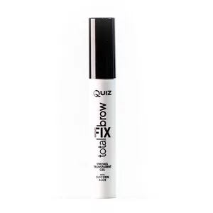Quiz Cosmetics Transparent Gel Total Fix Brow transparentny żel utrwalający do brwi z aloesem 5ml