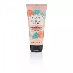 I Love Scented Hand & Nail Cream nawilżający krem do dłoni i paznokci English Rose 100ml