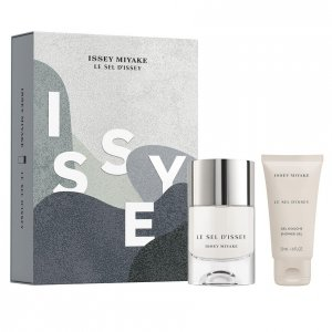 Issey Miyake Le Sel D'issey zestaw woda toaletowa spray 50ml + żel pod prysznic 50ml (M)