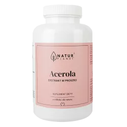 NaturPlanet, acerola proszek, 250g (extrakt 25%)
