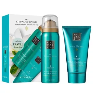 Rituals The Ritual of Karma zestaw pianka pod prysznic 50ml + krem do ciała 70ml