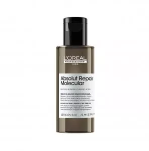 Loreal Absolut Repair Molecular Mini, serum wzmacniające strukturę włosów, do spłukiwania, 75ml travel size