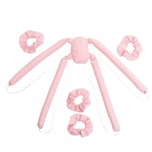 Glov CoolCurl Spider Set wałki do kręcenia włosów na zimno do włosów długiej i średniej długości Pink 4szt