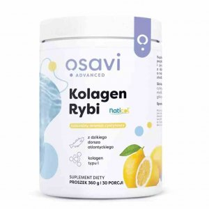Osavi Kolagen Rybi suplement diety Cytryna 360g