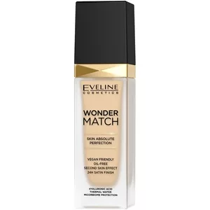 Eveline Wonder Match, luksusowy podkład do twarzy, 05 light porcelain, 30ml