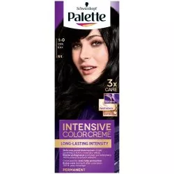 Schwarzkopf Palette Intensive Color Creme farba do włosów w kremie 1-0 (N1) Czerń