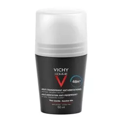 Vichy Homme Anti-Perspirant Sensitive Skin 48h antyperspirant w kulce do skóry wrażliwej 50ml (M)