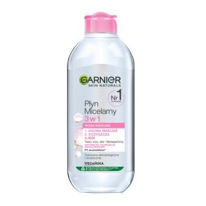 Garnier Skin Naturals Płyn Micelarny 3w1 dla skóry wrażliwej 400ml