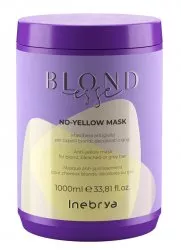 Inebrya Blondesse No Yellow, maska do włosów, 1000ml
