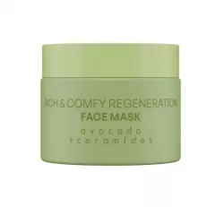 Nacomi Rich&Comfy Regeneration, maseczka do twarzy, awokado, 40ml