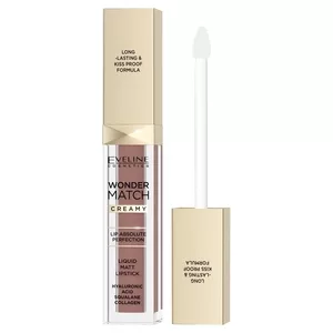 Eveline Cosmetics Wonder Match matowa pomadka w płynie 09A Milky Nude 6.8ml