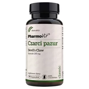 Pharmovit Czarci pazur 250 mg suplement diety 90 kapsułek