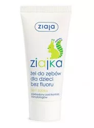 Ziaja Ziajka, żel do zębów dla dzieci bez fluoru, 50ml