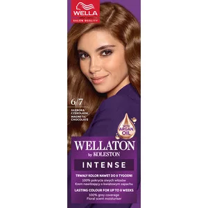 Wella Wellaton, farba do włosów, Głęboka Czekolada, 6/7, 100ml