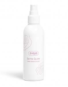 Ziaja Satin Glow, tonik nawilżający spray, 200ml