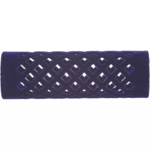 Efalock Flocked Curler, wałki metalowe flokowane 65mm/21mm niebieskie 12szt., ref. 14100825