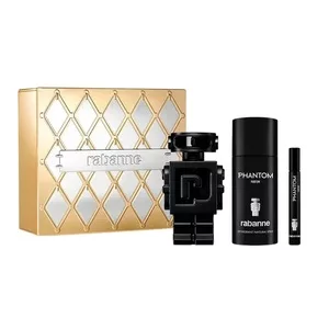 Paco Rabanne Phantom zestaw dla mężczyzn: woda perfumowana 100ml + dezodorant spray 150ml + perfumetka 10ml