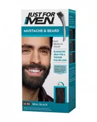 Just For Men, żel koloryzujący do brody, wąsów, baków, M-55, czarny