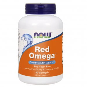 Now Foods Red Omega suplement diety 90 kapsułek miękkich