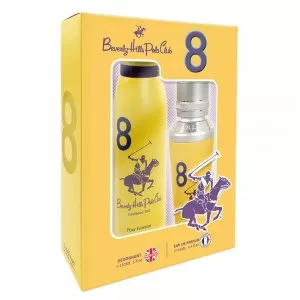 Beverly Hills Polo Club Women Eight zestaw woda perfumowana spray 100ml + dezodorant spray 150ml (W)